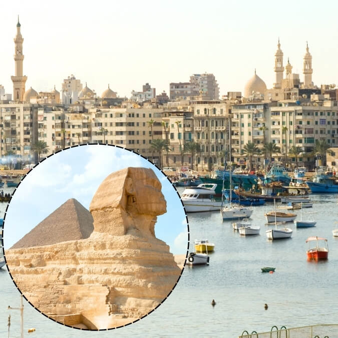 kair + aleksandria wycieczka dwudniowa