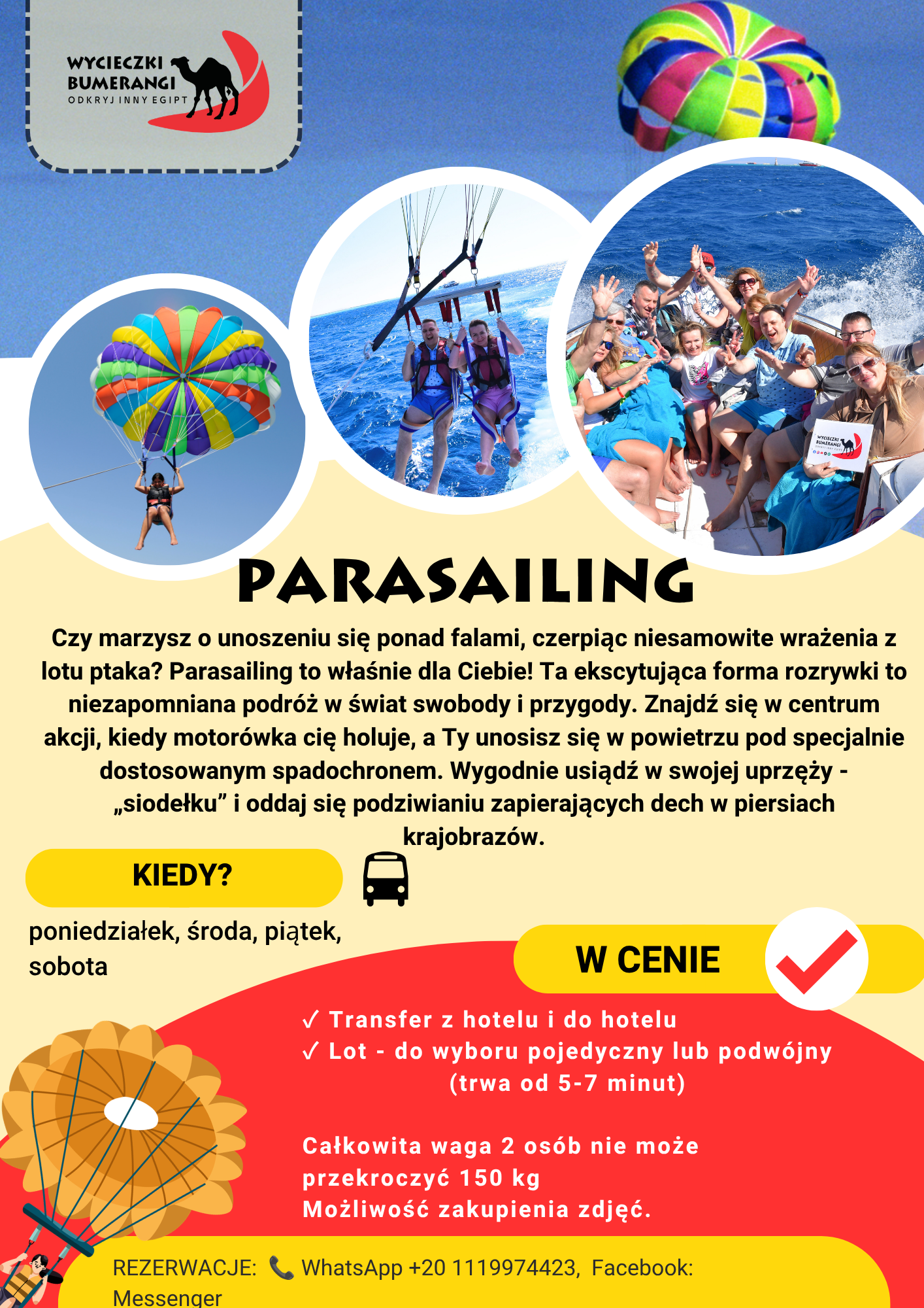 parasailing